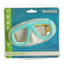 Bestway 22011 Okulary maska do pływania nurkowania miętowe 3+