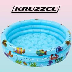 Kruzzel Nafukovací bazén pre deti - brodítko 20932