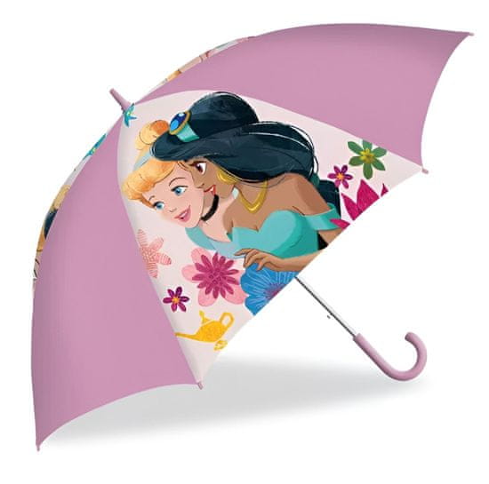 Disney Detský poloautomatický dáždnik 68 cm - Princezné