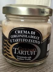 Giuliano Tartufi Krém zo syra gorgonzola s čiernou hľuzovkou, 80 g