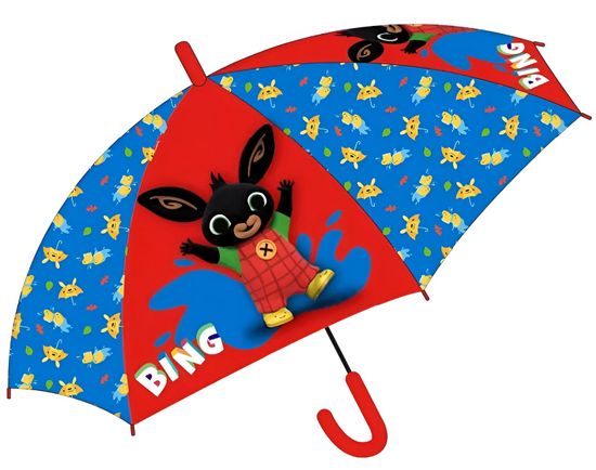 Bing Detský poloautomatický dáždnik 68 cm - Bunny Bing