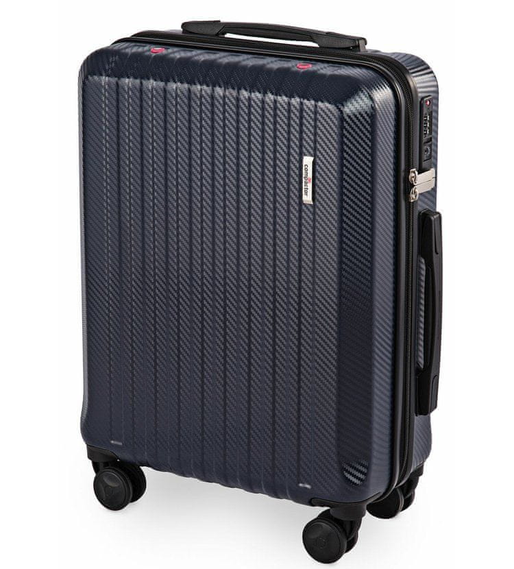 Compactor Kabínový kufor Hybrid Luggage S Vacuum System 55 x 20 x 40 cm, tmavomodrý