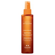 INTSTITUT ESTHEDERM ( Protective Sun Care Oil for Body and Hair ) so strednou ochranou Moderate Sun 150 ml
