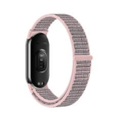 Tech-protect Nylon remienok na Xiaomi Smart Band 8, pink