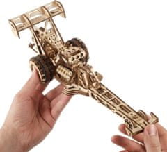 UGEARS 3D puzzle Top Fuel Dragster 321 dielikov