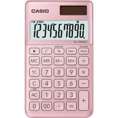 CASIO Kalkulačka "SL 1000", ružová, 10 miestny displej