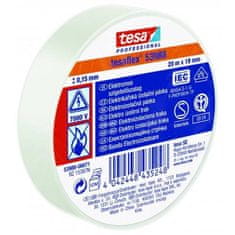 Tesa Páska elektroizolačná PVC 53947, IEC, 20 mx 19 mm, biela