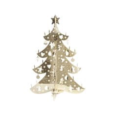 Decor By Glassor Vianočná dekorácia zlatý stromček