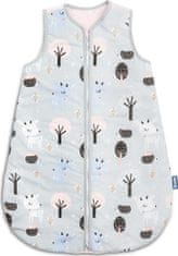 Sensillo Dětský spací obleček 45x70cm “S” Šedý s potiskem