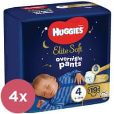Huggies 4x Elite Soft Pants OVN Nohavičky plienkové jednorazové 4 (9-14 kg) 19 ks