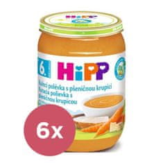 HiPP 6x BIO Kuracia polievka s pšeničnou krupicou (190 g)