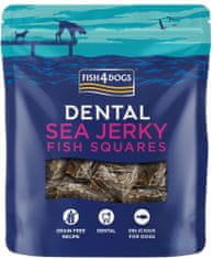 Fish4Dogs Dentálne pamlsky pre psov morská ryba - štvorčeky 115g