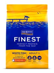 Fish4Dogs Granule malé pre dospelých psov Finest biela ryba so zemiakmi 1,5kg, 1+
