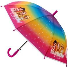 E plus M Dievčenský vystreľovací dáždnik Rainbow High