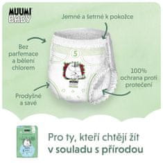 MUUMI BABY Baby Pants 5 Maxi+ 10-15 kg (38 ks), nohavičkové eko plienky
