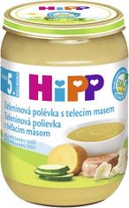 HiPP 6x BIO Zeleninová polievka s teľacím mäsom 190g