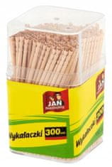 Jan Niezbędny Zubné špáradlá v bambusovej škatuľke 300 ks
