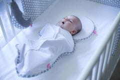 Motherhood Vankúšik ergonomický stabilizačný pre novorodencov Grey Classics 0-6m