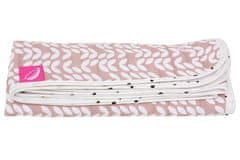 Motherhood Deka bavlnená mušelínová dvojvrstvová Pink Classics 100x120 cm