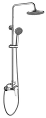 Bruckner Baron sprchový stĺp, chróm (612.139.1)