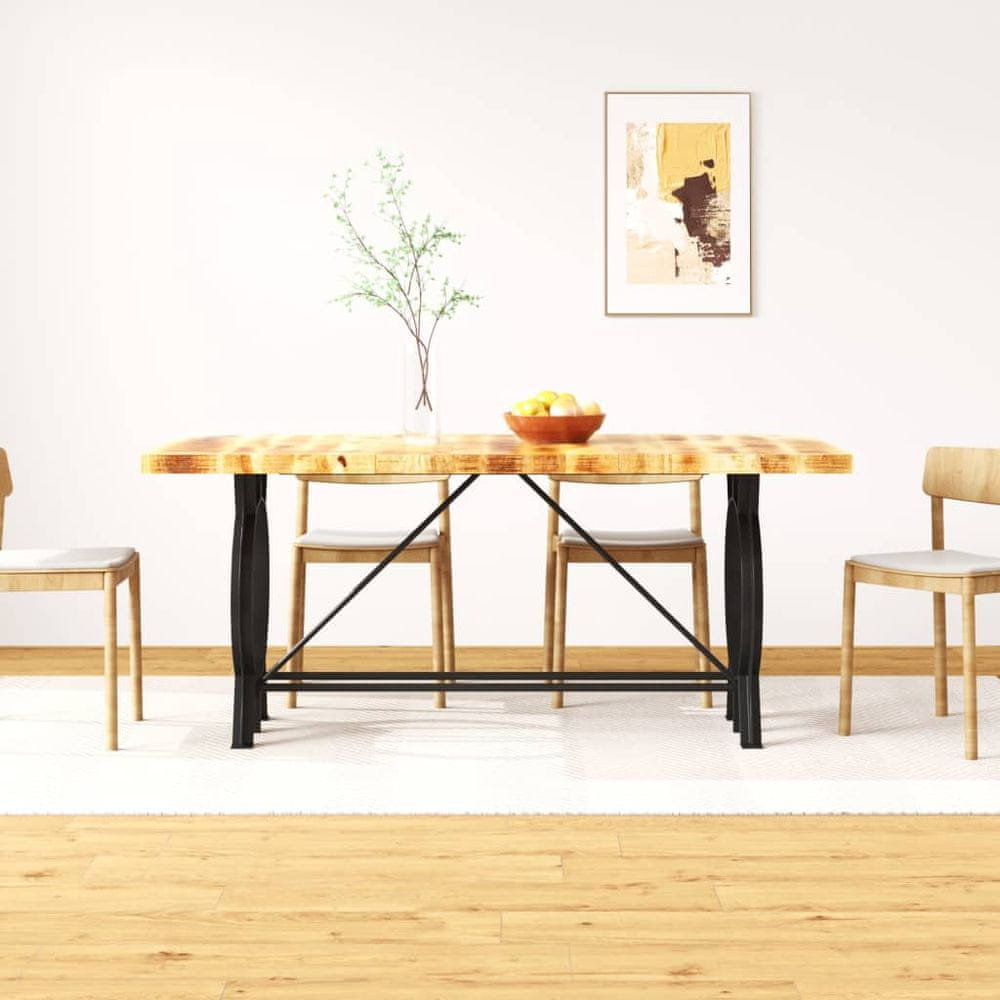 Petromila vidaXL Jedálenský stôl, masívne surové mangovníkové drevo, 180 cm