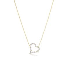 SIF JACOBS Romantický pozlátený náhrdelník Adria SJ-N72311-PCZ-YG