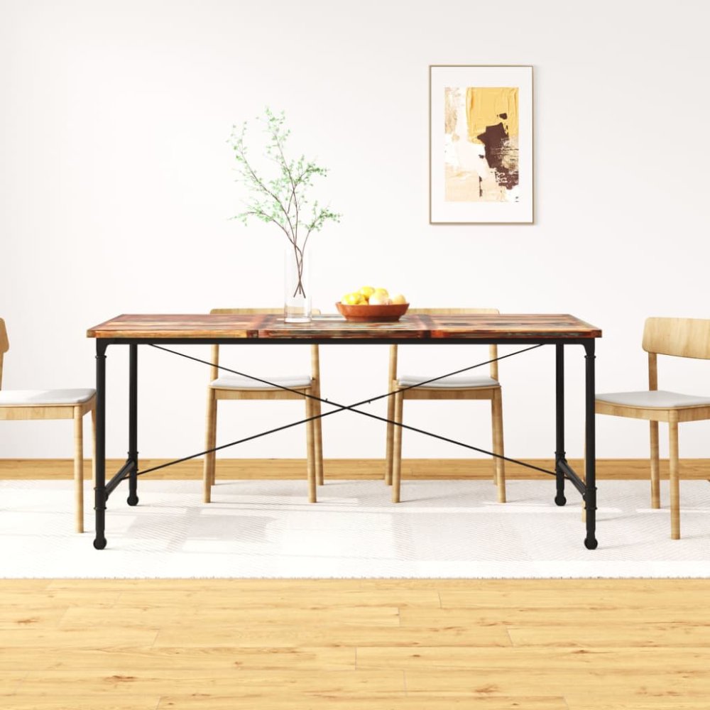 Petromila vidaXL Jedálenský stôl, recyklovaný masív 180 cm 