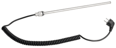 AQUALINE Elektrická vykurovacia tyč bez termostatu, krútený kábel/čierna, 500 W LT90500B - Aqualine