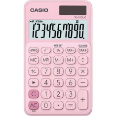 CASIO Kalkulačka "SL 310", ružová, 10-miestny displej