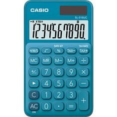 CASIO Kalkulačka "SL 310", modrá, 10 miestny displej