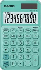 CASIO Vrecková kalkulačka, 10-miestny displej, "SL 310", zelená