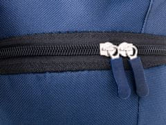 WOWO Modrý detský batoh pre predškoláka s námorníckym motívom a medvedíkom
