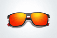 VeyRey Unisex slnečné okuliare Kerirnus oranžová sklíčka univerzální