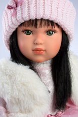 Rappa Llorens 54043 GRETA - realistická bábika s mäkkým látkovým telom - 40 cm