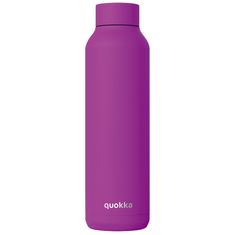 QUOKKA Solid, Nerezová fľaša / termoska PURPLE, 850ml, 40214