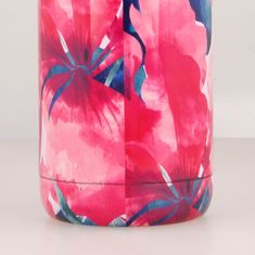 QUOKKA Quokka Solid, Nerezová fľaša / termoska Pink Bloom, 510ml, 11988