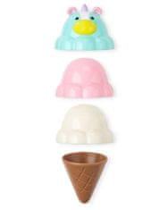 Skip hop Zoo Sada zmrzlinová stohovacia s meniacimi sa farbami Sweet Scoops 2r+