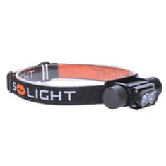 Solight Solight LED čelové nabíjacie svietidlo, 650lm, Li-ion, USB WN41
