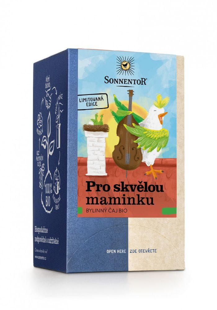 Sonnentor Pre skvelú mamičku bylinkový čaj BIO 27 g