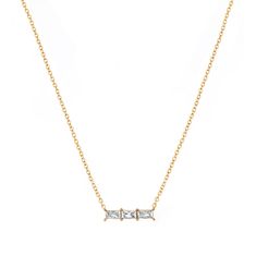 Troli Trblietavý pozlátený náhrdelník so zirkónmi VAAJDN21166G-WT