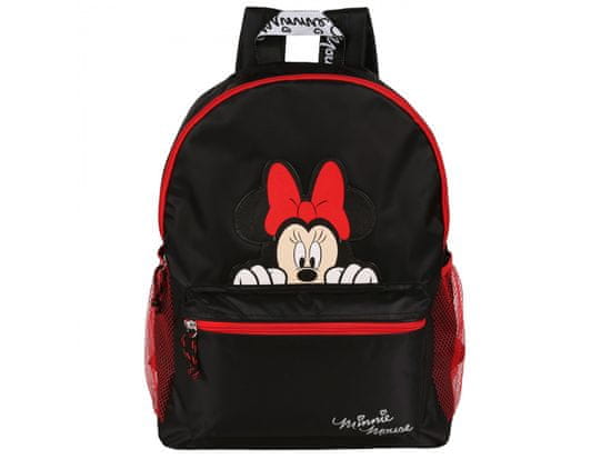 Disney Čierno-červený batoh Minnie Mouse pre mládež