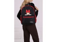 Disney Čierno-červený batoh Minnie Mouse pre mládež 