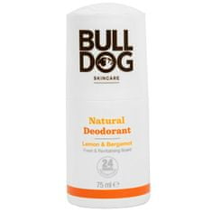 Bulldog Prírodný guľôčkový dezodorant ( Natura l Deodorant Lemon & Bergamot Fresh & Revita l ising Scent) 75