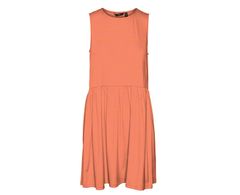 Vero Moda Dámske šaty VMMADI Tight Fit 10282550 Georgia Peach (Veľkosť M)