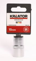 Kreator KRT502006 - 1/2 "Nástrčná hlavica (orech) 15mm
