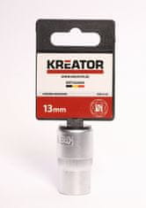 Kreator KRT502004 - 1/2 "Nástrčná hlavica (orech) 13mm