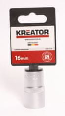 Kreator KRT502007 - 1/2 "Nástrčná hlavica (orech) 16mm