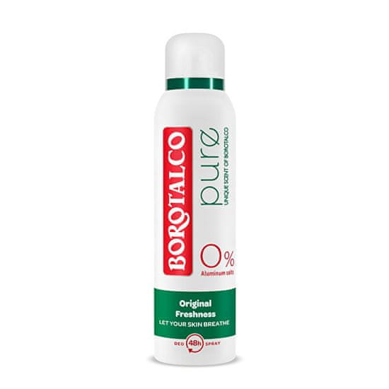 Borotalco Dezodorant v spreji Pure Original (Deo Spray) 150 ml