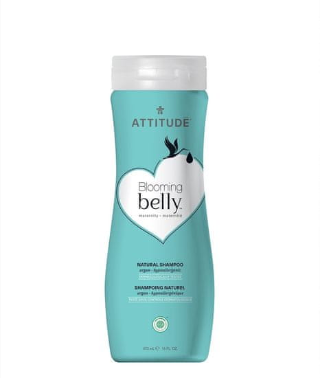 Attitude Blooming Belly Prírodný šampón nielen pre tehotné s arganom, 473 ml