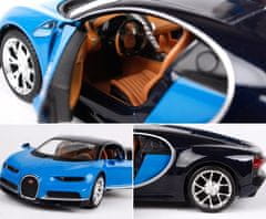 Maisto Kit Bugatti Chiron - modrá
